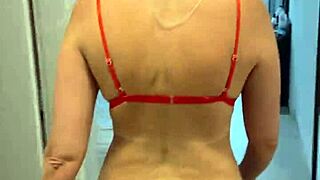 oh fuck, lisa's flashing her lingerie-clad tattooed wife body on the balcony!