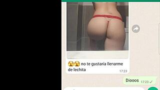 This horny latina web chat turns super steamy