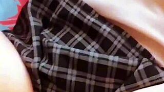 Innocent-faced Mexican schoolgirl's tight ass squeezes cock raw in public creampie!