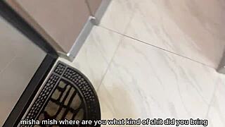 oh damn busty stepmom got so horny watching me fuck girlfriend she jumped on!