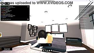 i'm so horny fucking this gringa whore's tight pussy in roblox condo