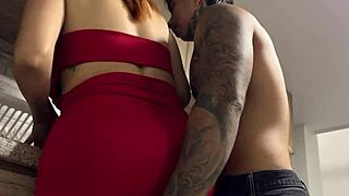 stepmom with athletic body and natural tits sneaks in to fuck me while stepdad's away