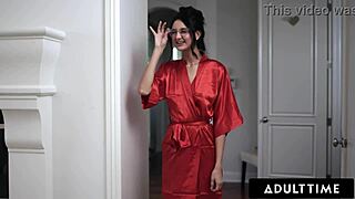 oops! 😲 eliza ibarra grabs wrong glasses and rides cock doggystyle anyway