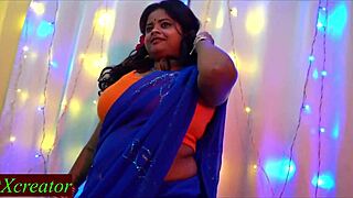 beautiful bhabhi sneaks hot sex with village leader while husband sleeps 😈💦