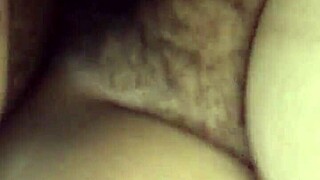 Fucking my hairy native wife wet homemade action