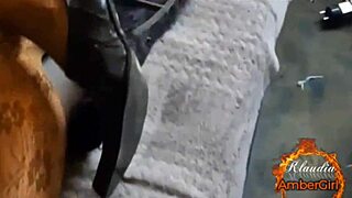 klaudiaambergirl rocks sexy cat lingerie so hot 😻