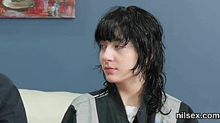 naughty cutie dragged to butthole asylum for brutal anal therapy