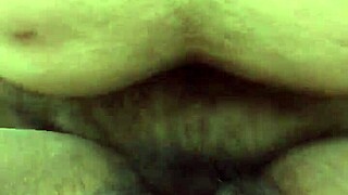 Fucking my hairy native wife wet homemade action