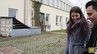 i can't believe he fucks my shaved pussy so rough right in front of me