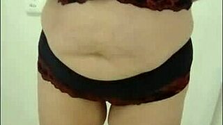 Sogra Bathes In Lingerie For Genro And Friend's Double Penetration Taboo!