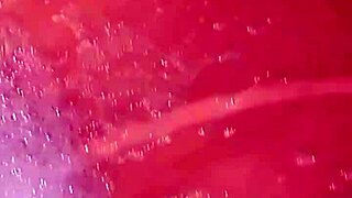 Brunette Pussy Foam Bath Cumshot