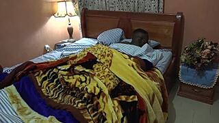 husband rams wife wildly in kitchen after steamy swim!