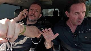 Sladyen Skaya's DP Pounding at Police Station Fills Every Hole