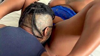 BBW Trans Fucks Boyceta First Time in Wild Crossdressing Session