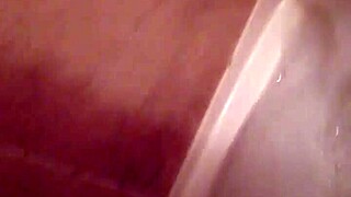 just chilling in the bath tub