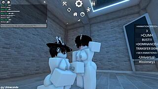 BIG TITS FUTANARI CHICAS RIDE COCKS IN ROBLOX SEX GAME