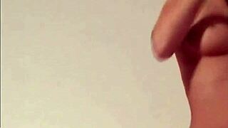 Hey, check these shiny new PVC panties hugging my curves just right!