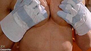 kitana lure feels creampie rush bent over doggystyle on the job