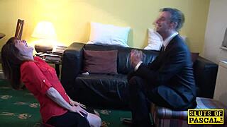 Religious Mature Sub Ravaged Doggystyle in Heels and Stockings