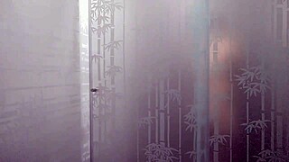 stealing her towel to lure into hot lesbian pussy lick