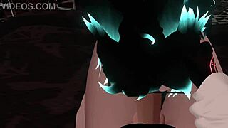 hex loves sucking this random huge cock deep in vrchat erp fun~