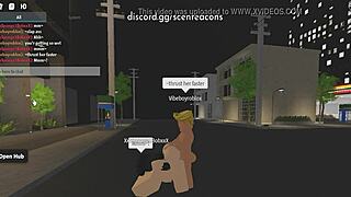 roblox bitch takes stepbro's cock deep inside her