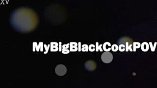 This skinny milf Sierra bends over as my big black cock roughly stretches her tight butthole bareback doggystyle till gaping.