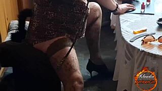 klaudiaambergirl rocks sexy cat lingerie so hot 😻