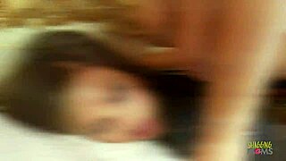 Master, while wife's away our sexy maid lips tempt you into threesome fun.