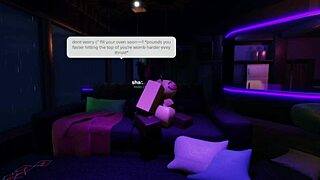 Slut Craves BBQ Cock in Roblox Fantasy