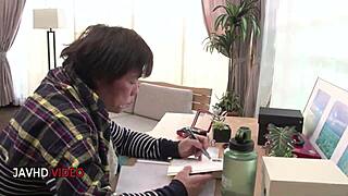 Nasty Reika Kashiwakura delivers intense Japanese blowjob