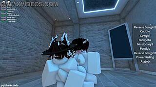 BIG TITS FUTANARI CHICAS RIDE COCKS IN ROBLOX SEX GAME