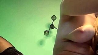 blonde bombshell's extreme anal fisting orgasms on webcam