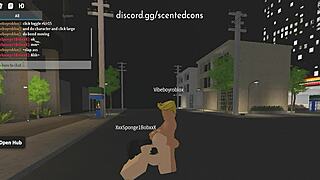 roblox bitch takes stepbro's cock deep inside her