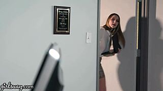 girlsway laney grey, i'm obsessed with my boss... we finger each othr so hard after work!