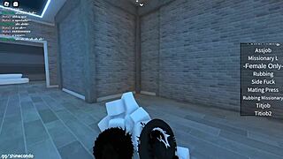 BIG TITS FUTANARI CHICAS RIDE COCKS IN ROBLOX SEX GAME