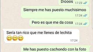 This horny latina web chat turns super steamy