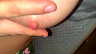 close up tight pussy pulses through real juicy orgasm waves