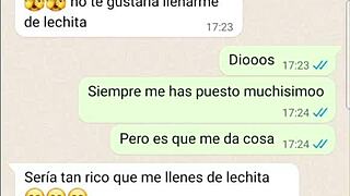 This horny latina web chat turns super steamy