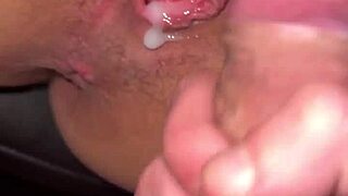 Wow wife creampied after guy fuck pickup!