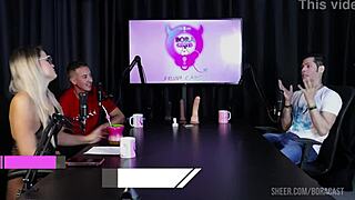 bruna carlos bora cast compilados on sheer red lingerie domination