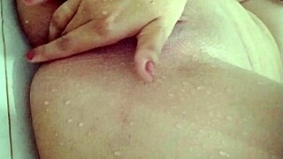 hey check this hottie rubbing her wet pussy so naughty and horny...