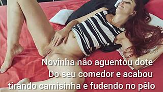 submissive pornstar tight pussy cant hold removes condom begs creampie deep