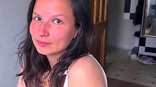 STEPSON POUNDS BUSTY STEPMOM'S HAIRY PUSSY DOGGYSTYLE BEDROOM ROUGH ORGASM TABOO