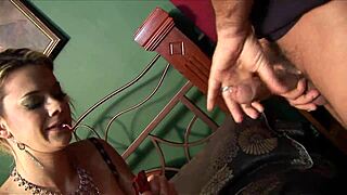 Chloe Delaure slut rides big cock in lingerie creampie