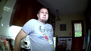 amateur big tits milf gets fucked doggystyle with deepthroat and titty fuck on bed