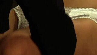 naughty blonde slave cums moaning from madame's fingers