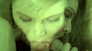 cherry deepthroats and sucks massive cock until epic cumshot explosion