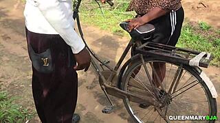 She Didn't Mind His Big Cock Roadside Pounding