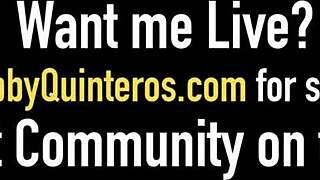 gabby quinteros sucks dick in car then takes facial cumshot 💦🤤